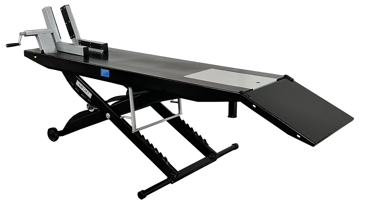 Tuxedo PNEUMATIC MOTORCYCLE LIFT M-1000C-BLK