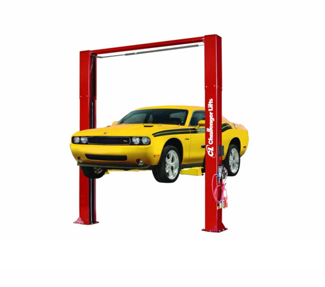 Challenger Lifts 10K Two Post Versymmetric Adjustable Lift w/ 3ft Extensions CL1