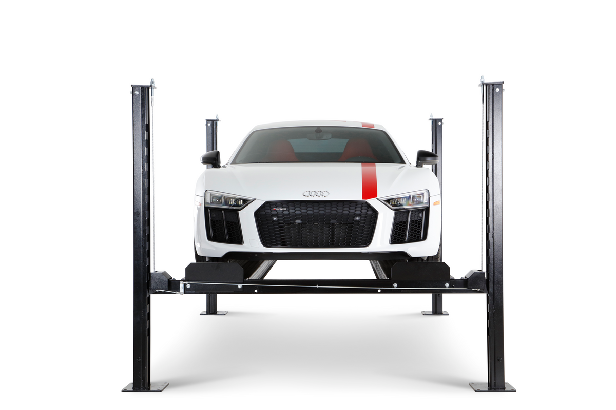 Halo Lifts 4 Post Car Lift  NARROW WIDTH - 9,000 LBS Capacity