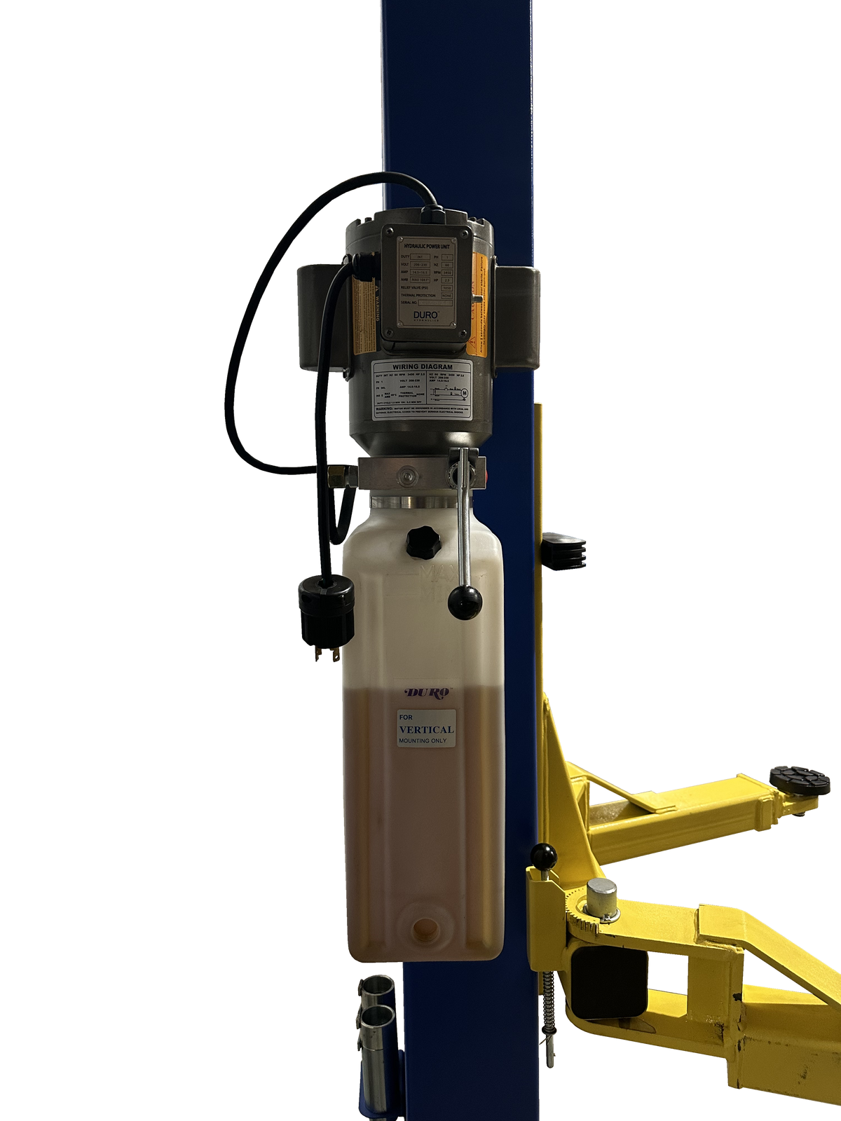 Legacy Automotive Lifts LL9KCF-AX 9,000 lbs. Two Post Clear Floor & Floor Plate