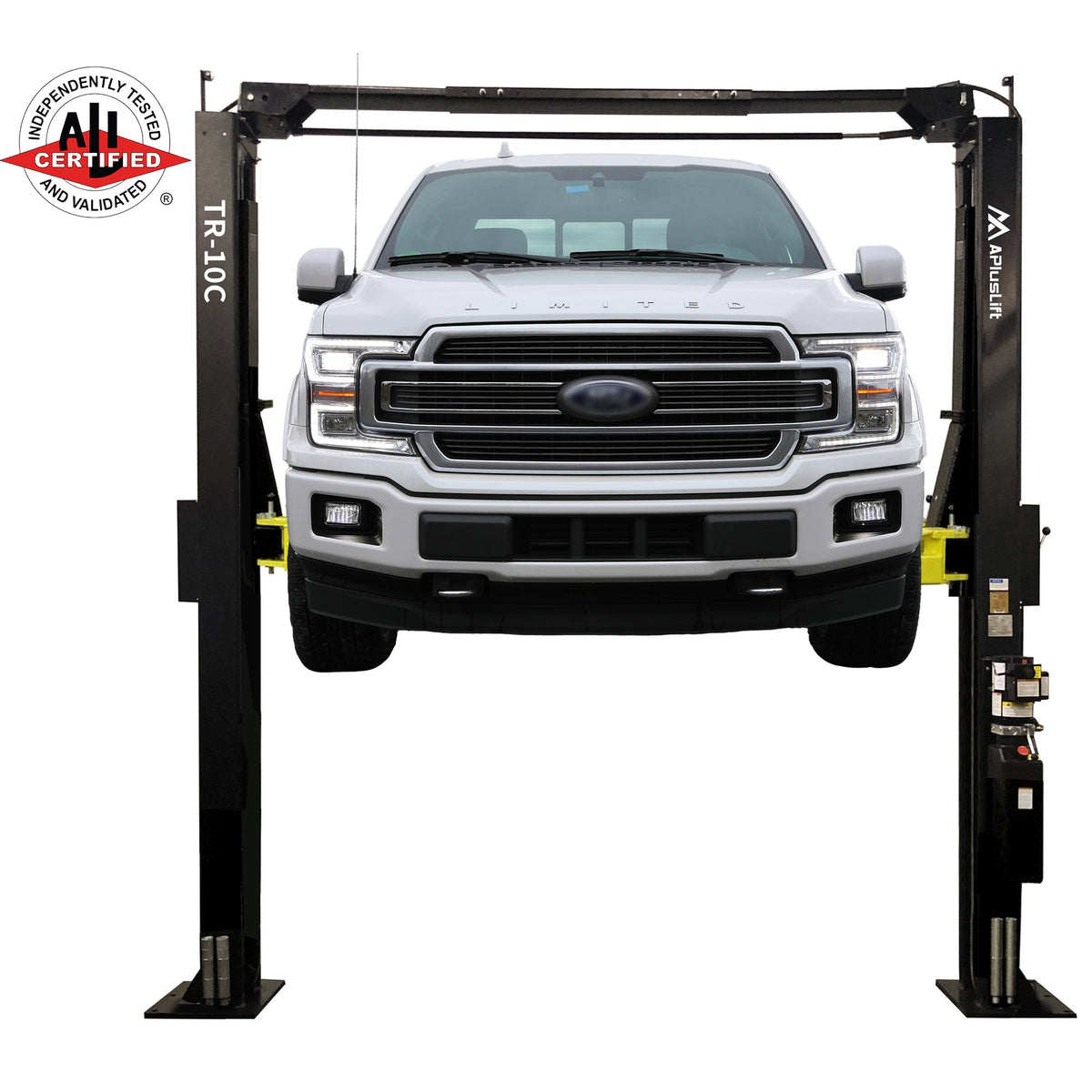 ALI Certified Falcon 10,000LB 2-Post Overhead Single Release Direct Drive Car Li