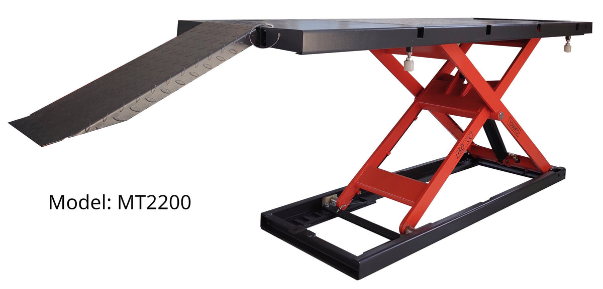 Falcon 2200LB Electric Hydraulic Lift Table for Motorcycles/trikes/ATV/UTV