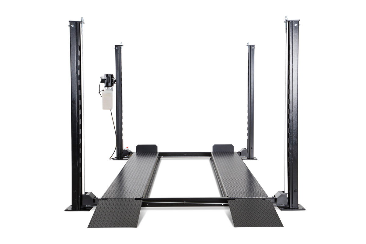 Halo Lifts 4 Post Car Lift  NARROW WIDTH - 9,000 LBS Capacity
