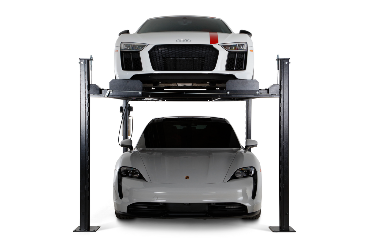 Halo Lifts 4 Post Car Lift  NARROW WIDTH - 9,000 LBS Capacity