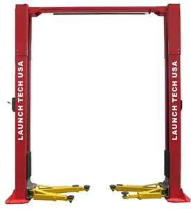 Launch Tech USA TLT211-AS 11,000 lb Clear Floor Asymmetric ALI 2 Post Lift