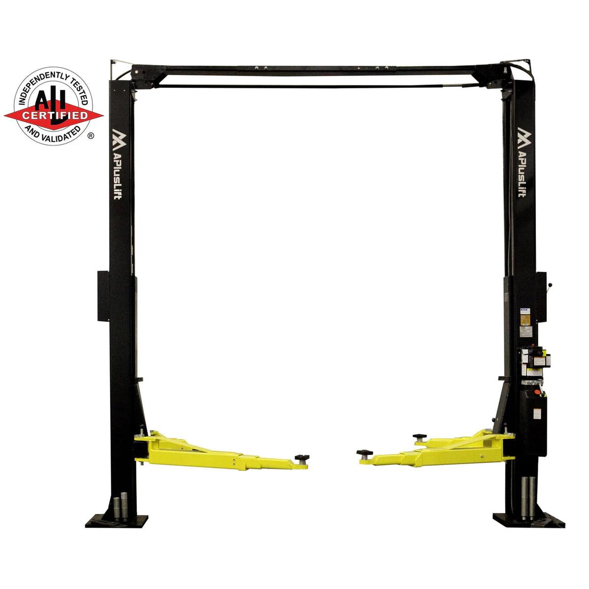 ALI Certified Falcon 10,000LB 2-Post Overhead Single Release Direct Drive Car Li