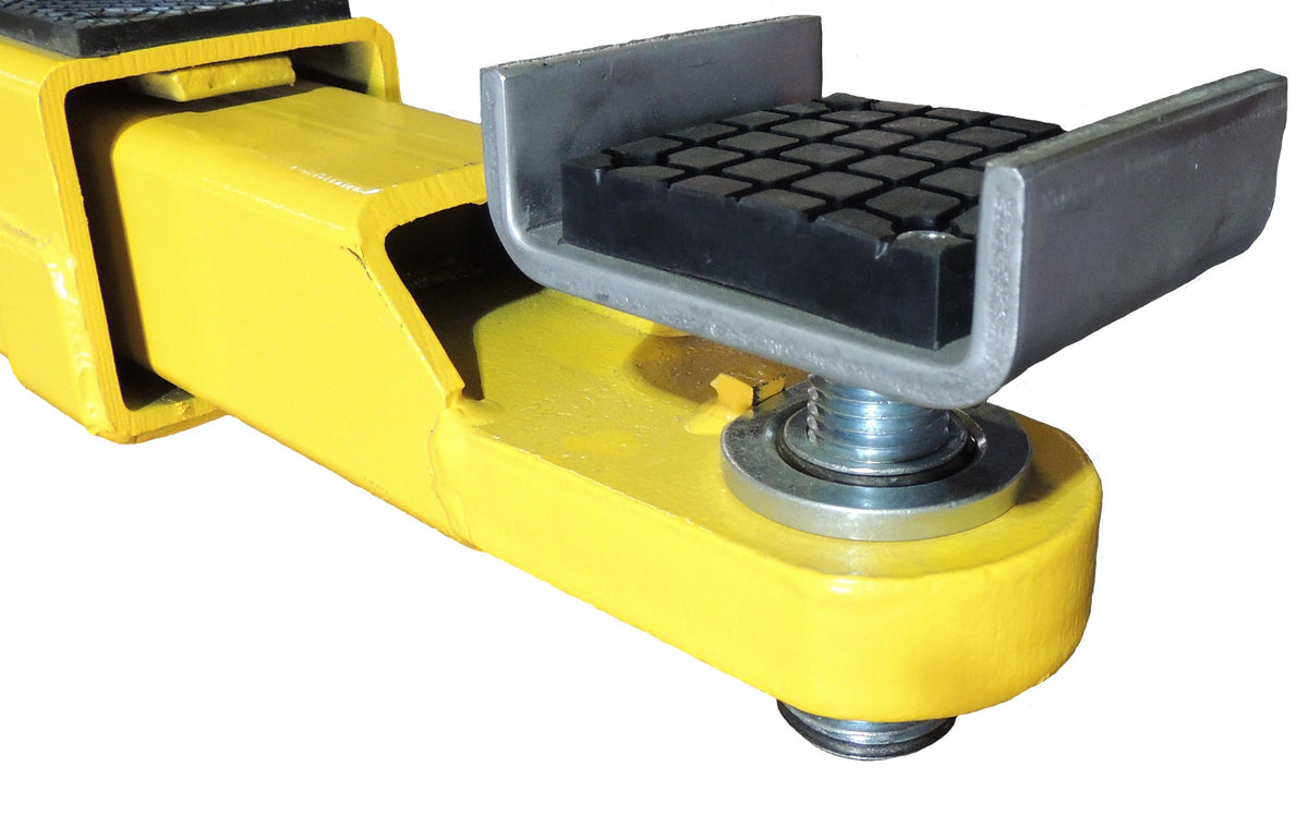 Launch 9,000 lb Two Post Clear Floor - Asymmetric - RED - TLT240SC-R