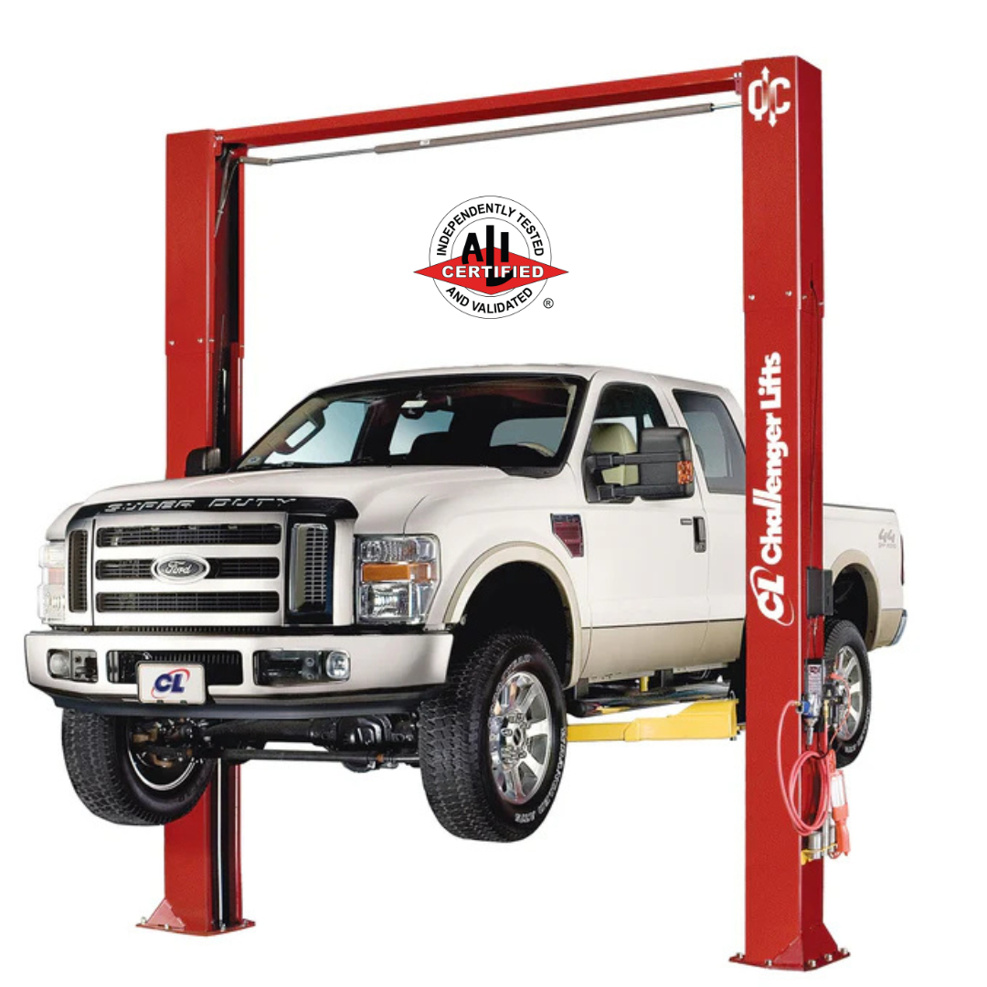 Challenger Lifts 10K CL10AV3-2-DPC-QC Versymmetric Two Post Adjustable Lift