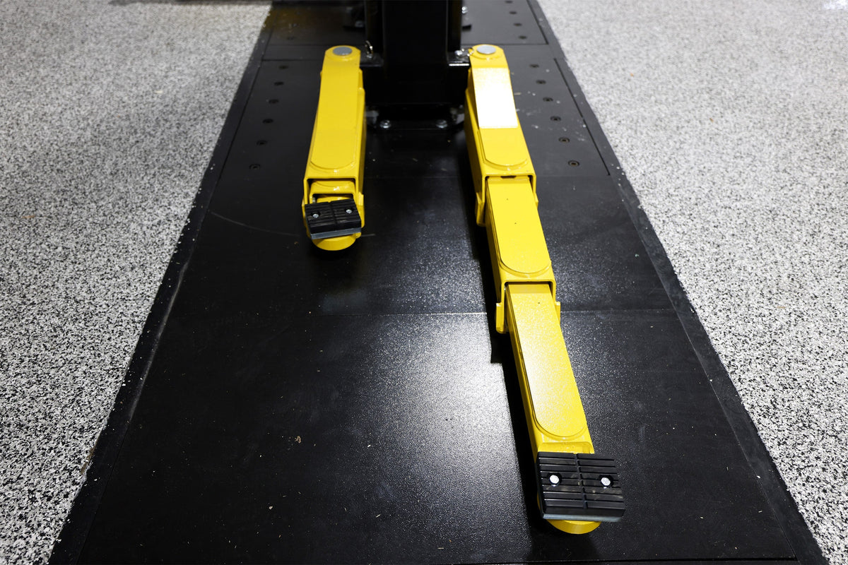 Challenger Lifts 12K Heavy Duty 2-Post Adjustable Car Lift w/ 2ft Extension & Qu