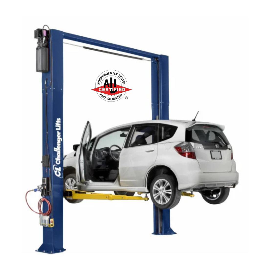 Challenger Lifts 10K Two Post Versymmetric Adjustable Lift CL10AV3-3-DPC