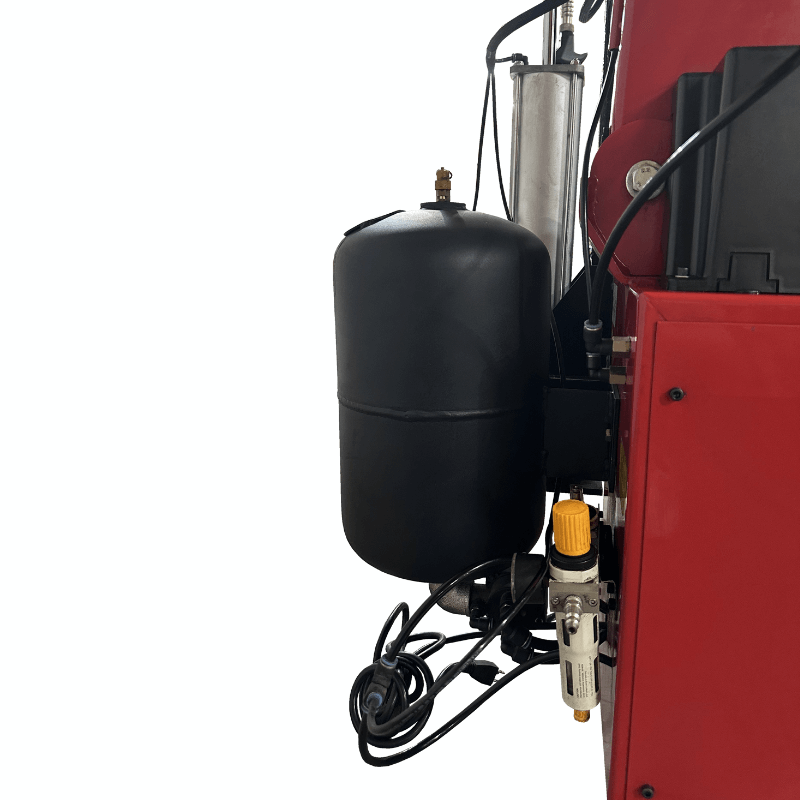 Tuxedo TC-1300 Tire Changer - Tiltback Press Arm w/ Leverless Demount Tool