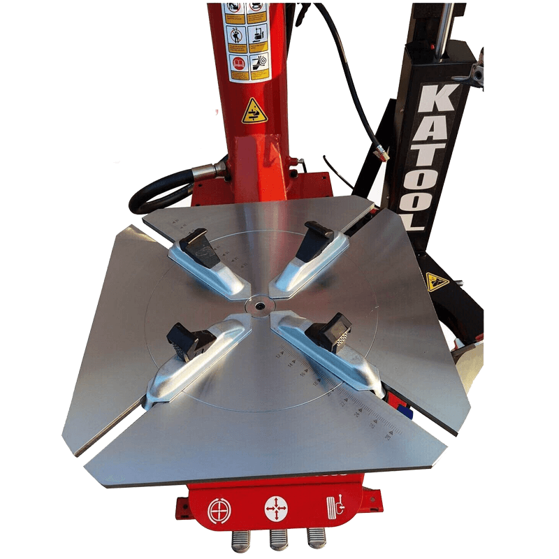 Katool KT-T835 Wheel Clamp Tire Changer Machine - Dual Assist Arm
