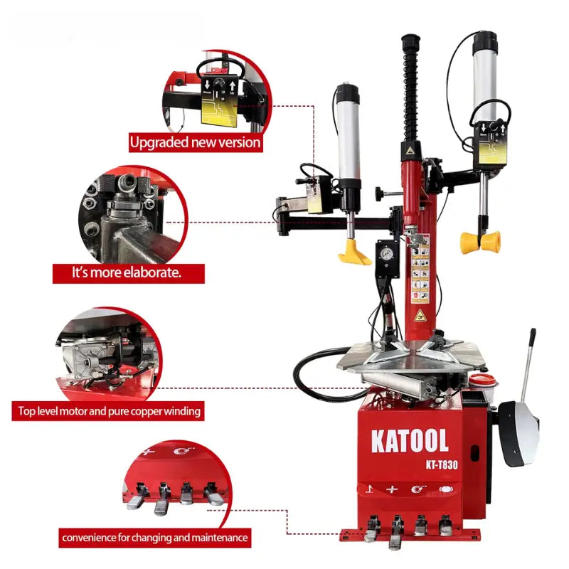 T830 B750 Tire Changer with Wheel Balancer Combo