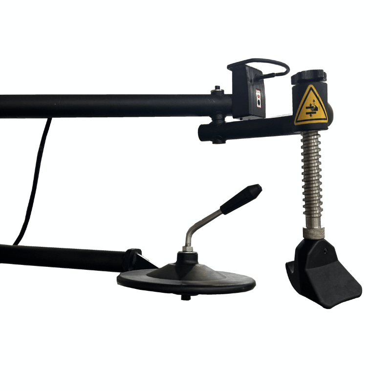 Tuxedo TC-1300 Tire Changer - Tiltback Press Arm w/ Leverless Demount Tool