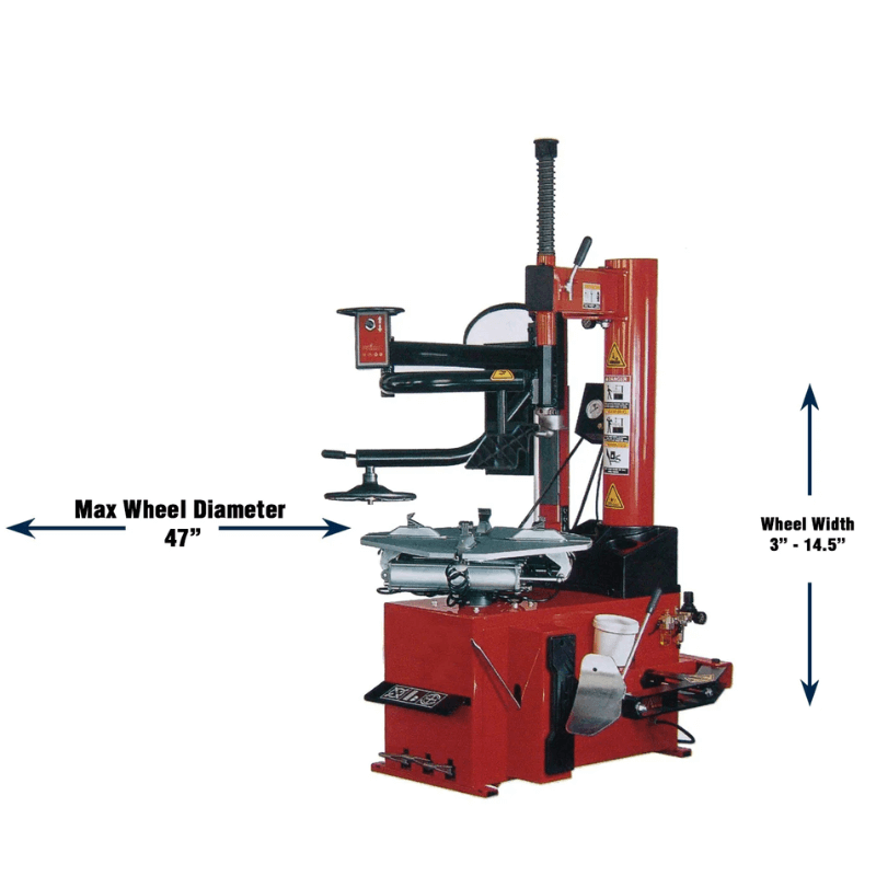 Tuxedo TC-950-WPA Tire Changer with Left Side Press Arm