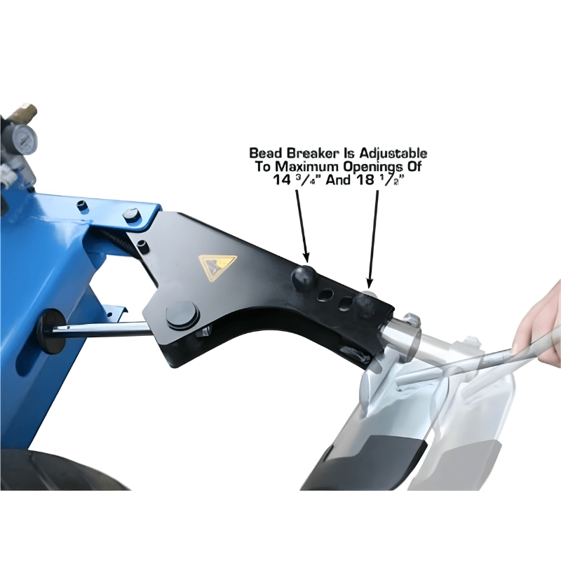 Atlas TC289 Tire Changer With WB11 Wheel Balancer Combo 8