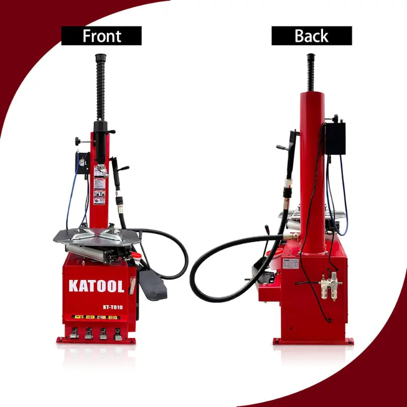 Katool KT-T810 Wheel Clamp Tire Changer Machine - w/ Bead Blaster