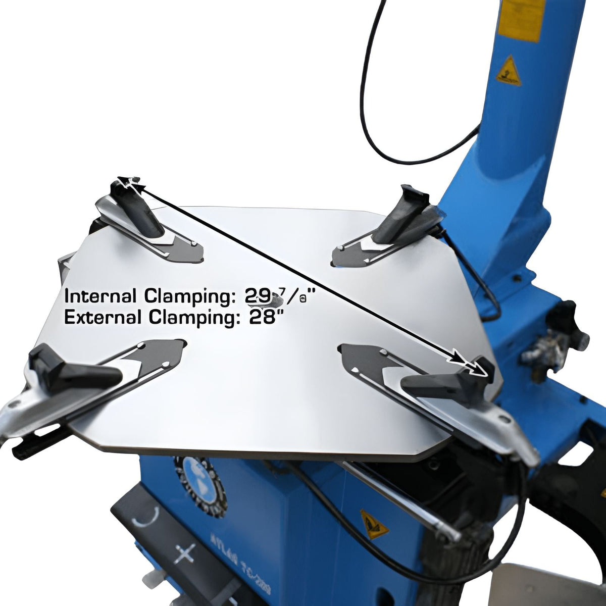 Atlas TC289DAA Extra Large Rim-Clamp Tire Changer w/ Dual Assist Arms