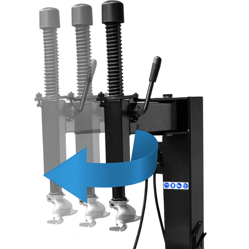 Hofmann Monty 1625 with Smart Speed Swing-Arm Tire Changer - EEWH748B