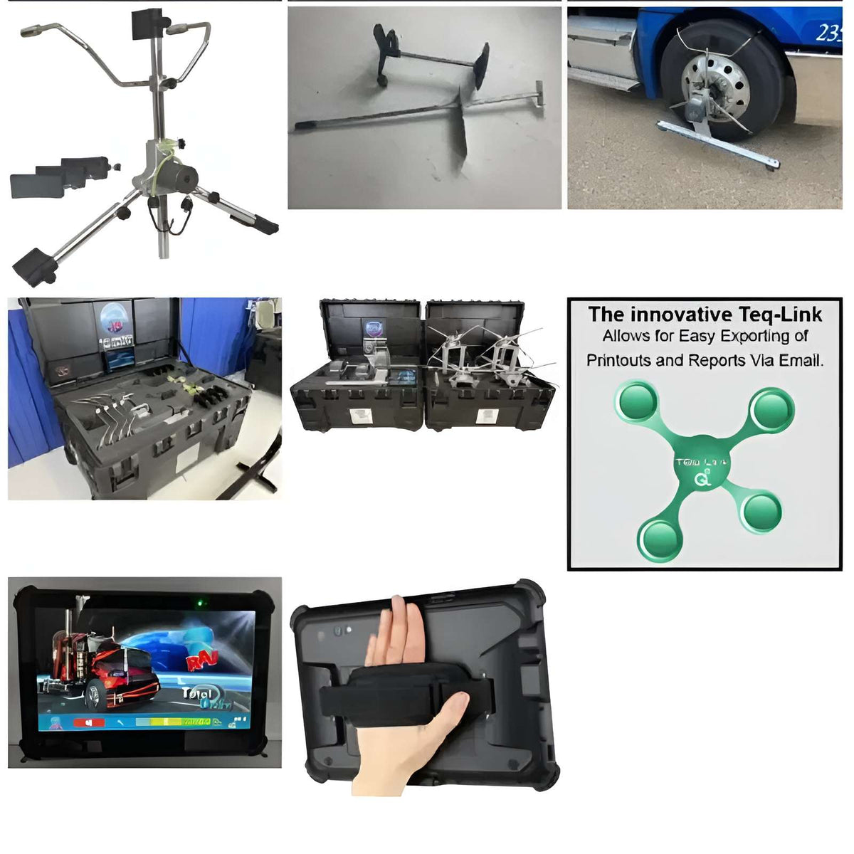Atlas TD6000CNAK2 Mobile 2 Heavy Duty Truck Alignment System