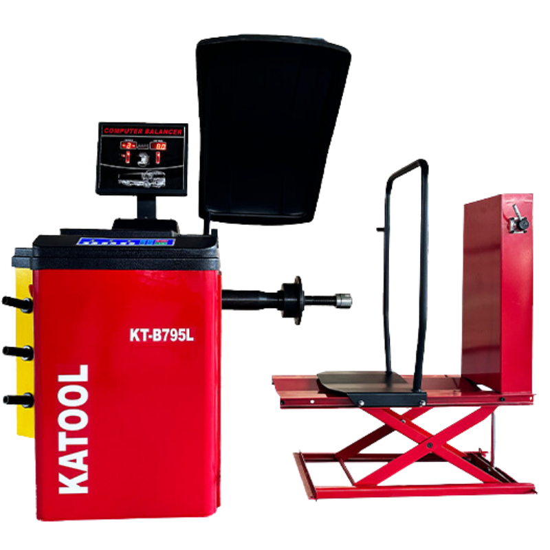 Katool KT-T160 Tire Changer with Wheel Balancer KT-B795L Combo