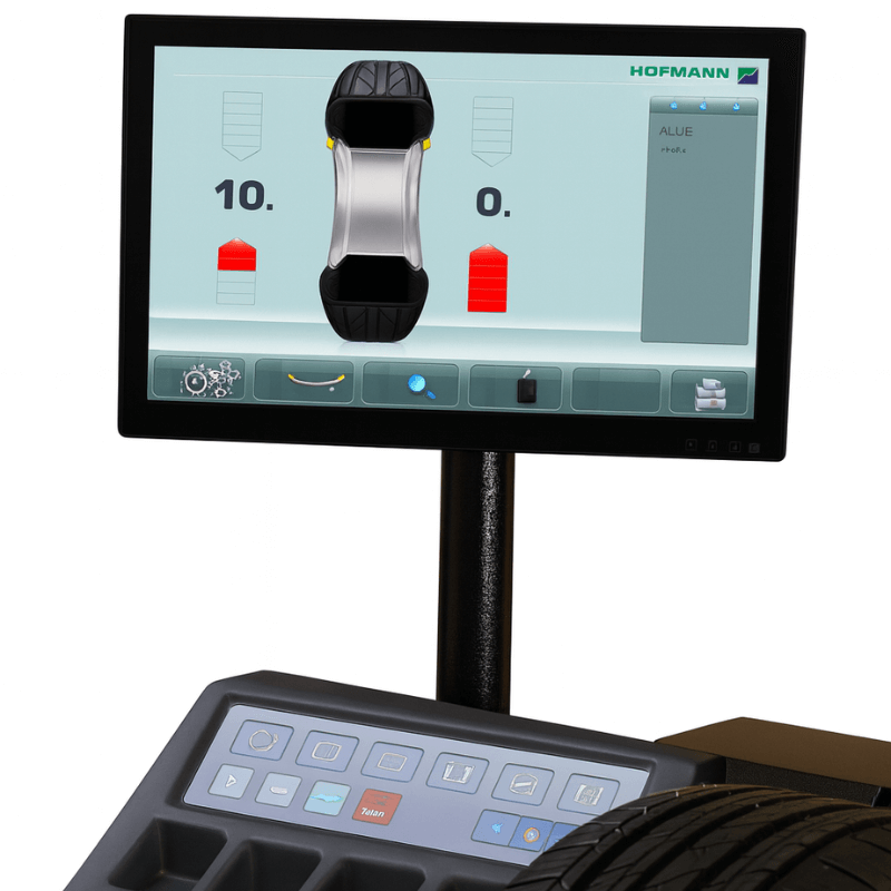 Hofmann Geodyna 7200s Wheel Balancer with LCD Monitor - EEWB746AS