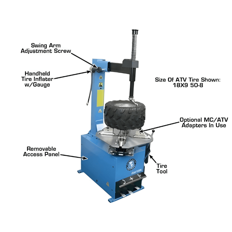 Atlas TC221 Rim-Clamp Tire Changer