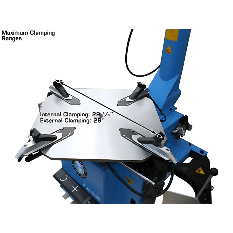 Atlas TC289 Tire Changer With WB11 Wheel Balancer Combo 8