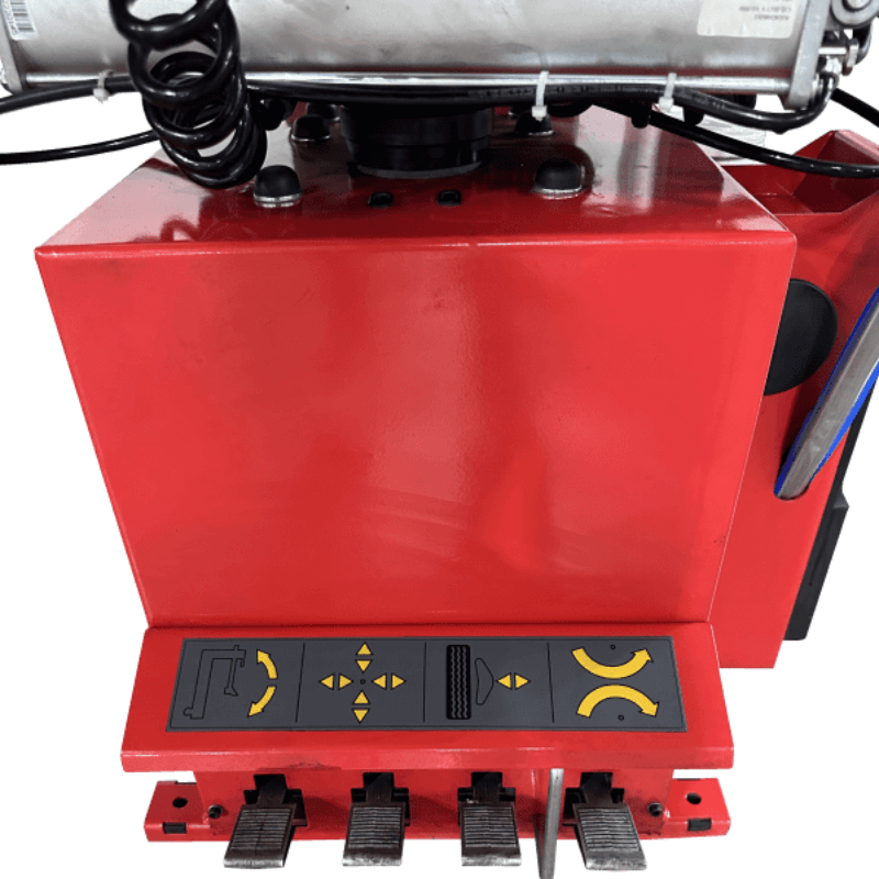Tuxedo TC-1300 Tire Changer - Tiltback Press Arm w/ Leverless Demount Tool