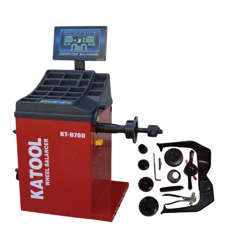 Katool KT-T810 Tire Changer With KT-B760 Wheel Balancer Combo