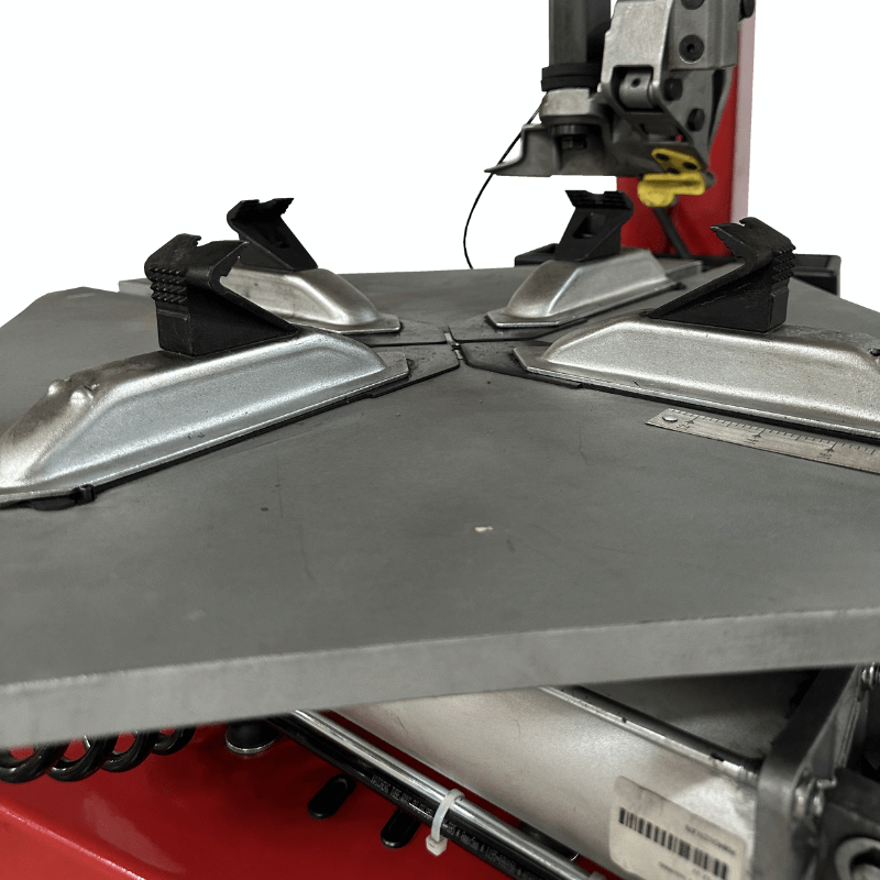 Tuxedo TC-1300 Tire Changer - Tiltback Press Arm w/ Leverless Demount Tool