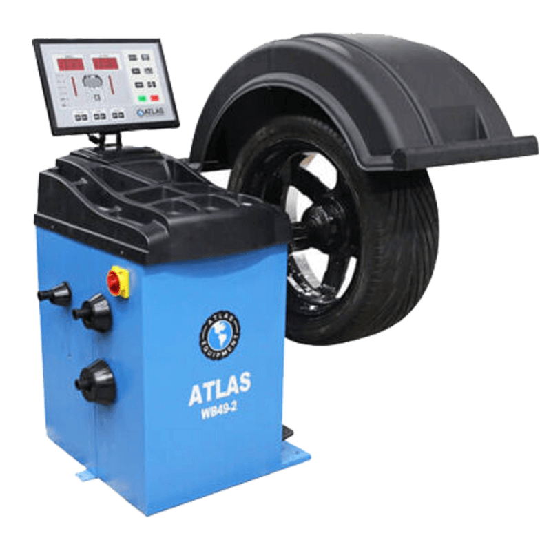 Atlas TC229 Tire Changer With WB49-2 Wheel Balancer Combo 6