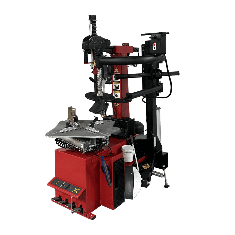 Tuxedo TC-1300 Tire Changer - Tiltback Press Arm w/ Leverless Demount Tool