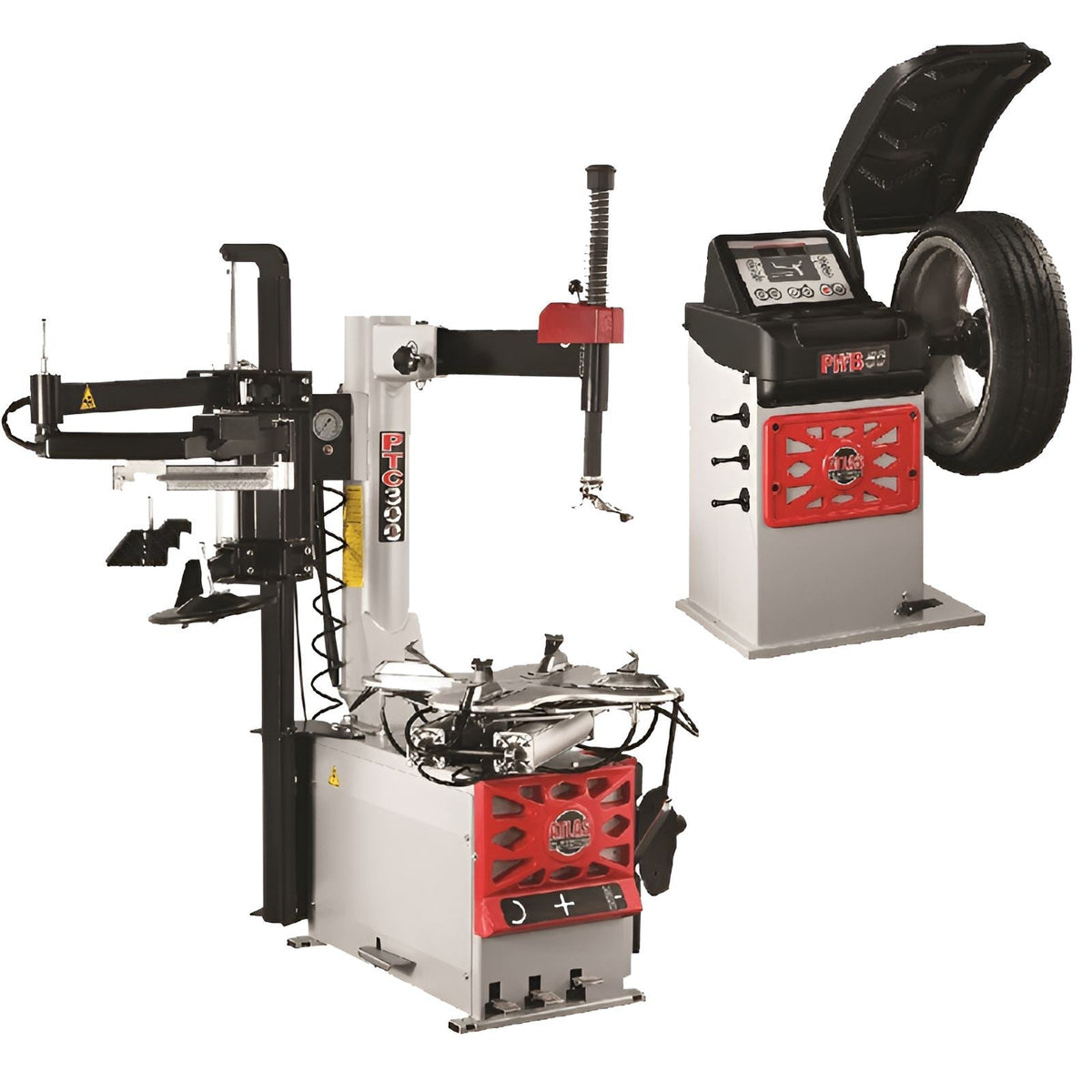 Atlas Platinum TCWB-COMBO1 PTC300 Tire Changer & PWB50 Wheel Balancer Combo