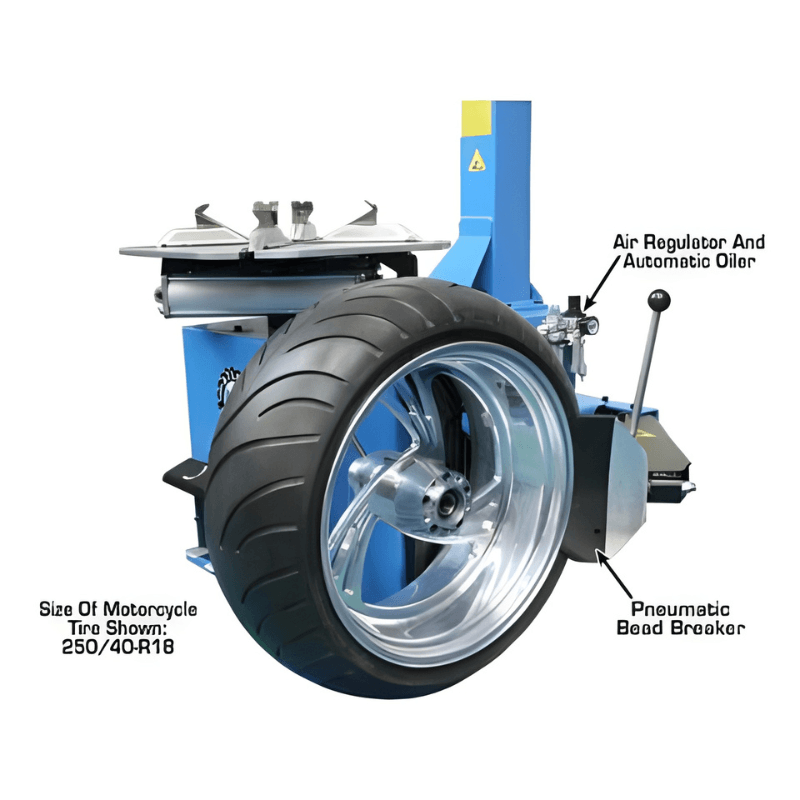 Atlas TC229DAA Rim-Clamp Tire Changer w/ Dual Assist Arms