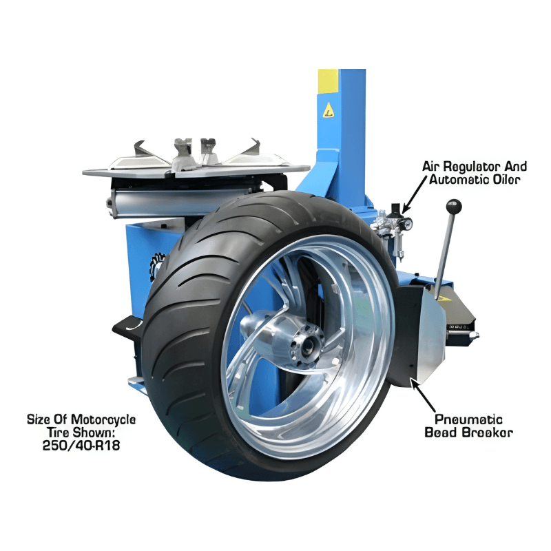 Atlas TC221 Tire Changer With WB11 Wheel Balancer Combo EC