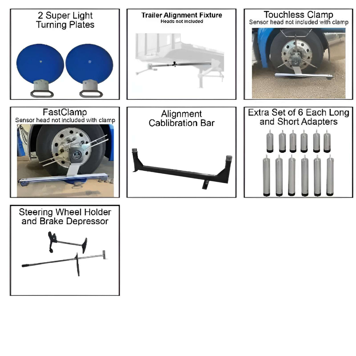 Atlas TD6000CNA Heavy Duty Truck Alignment System
