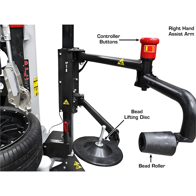 Atlas PTC500 Center Post Tire Changer w/ Assist Arms