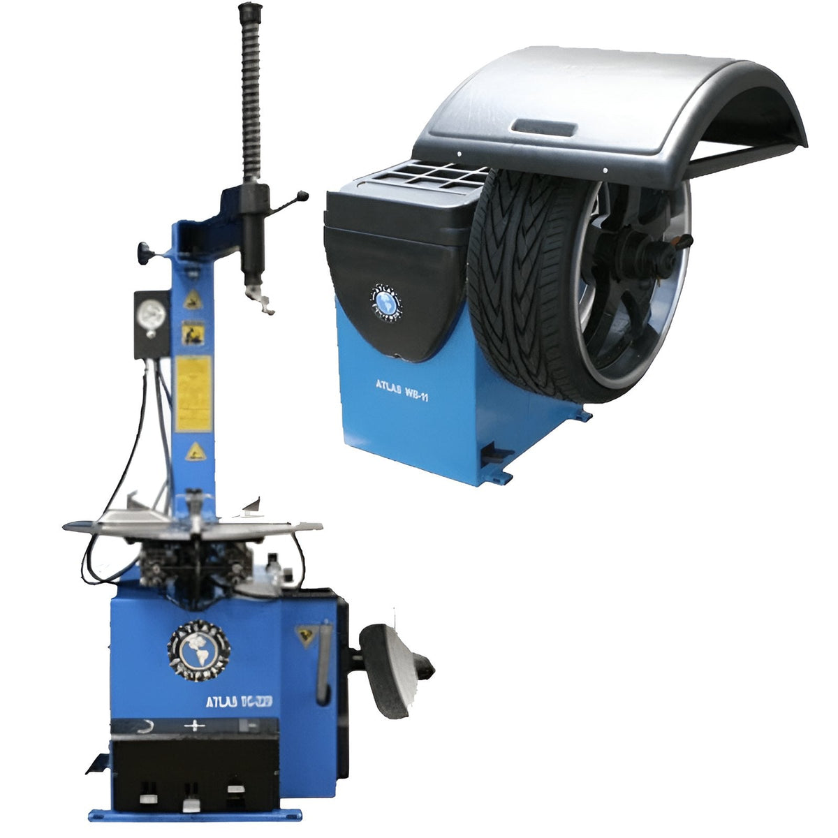 Atlas TC229 Tire Changer With WB11 Wheel Balancer Combo 1