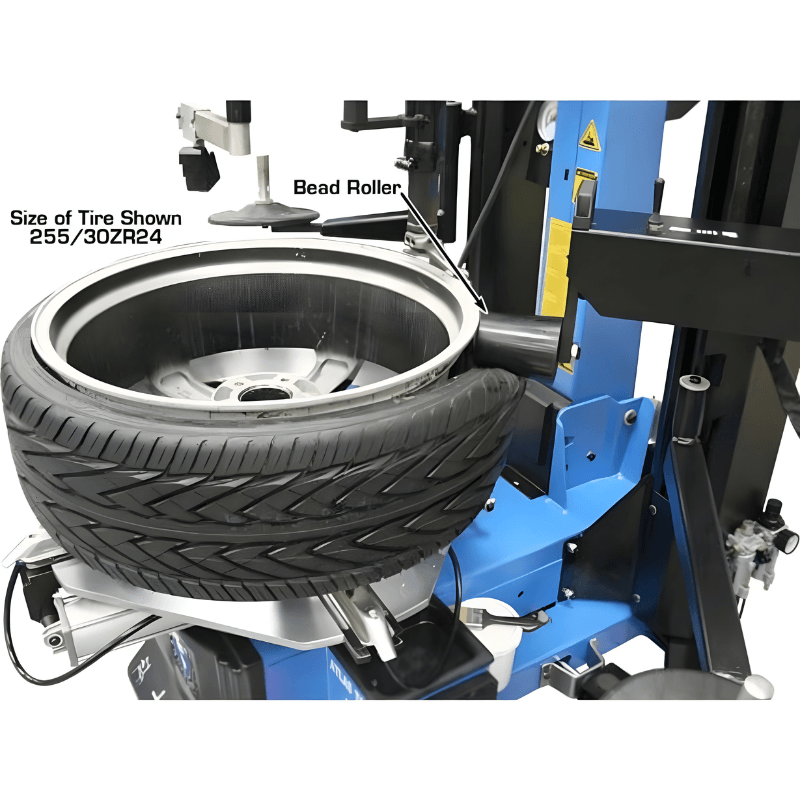 Atlas TC755DAA Wheel Clamp Tire Changer - Dual Assist Arms
