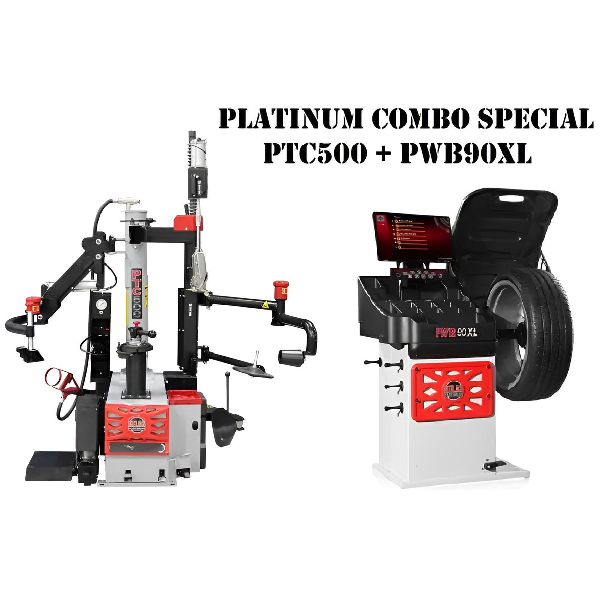 Atlas Platinum TCWB-COMBO2, PTC500 + PWB90XL Wheel & Tire Combo