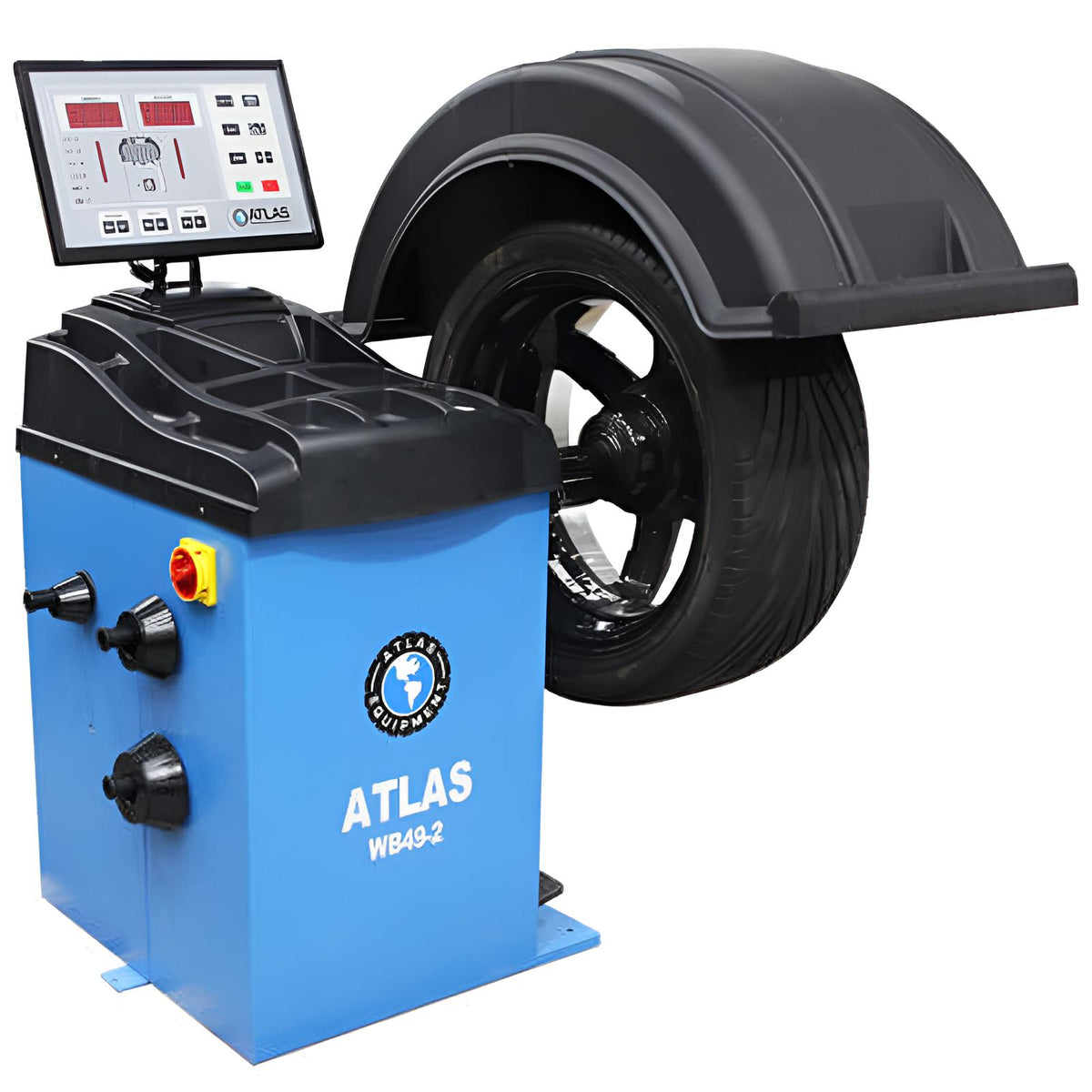 Atlas WB49-2 Premium 2D Computer Wheel Balancer