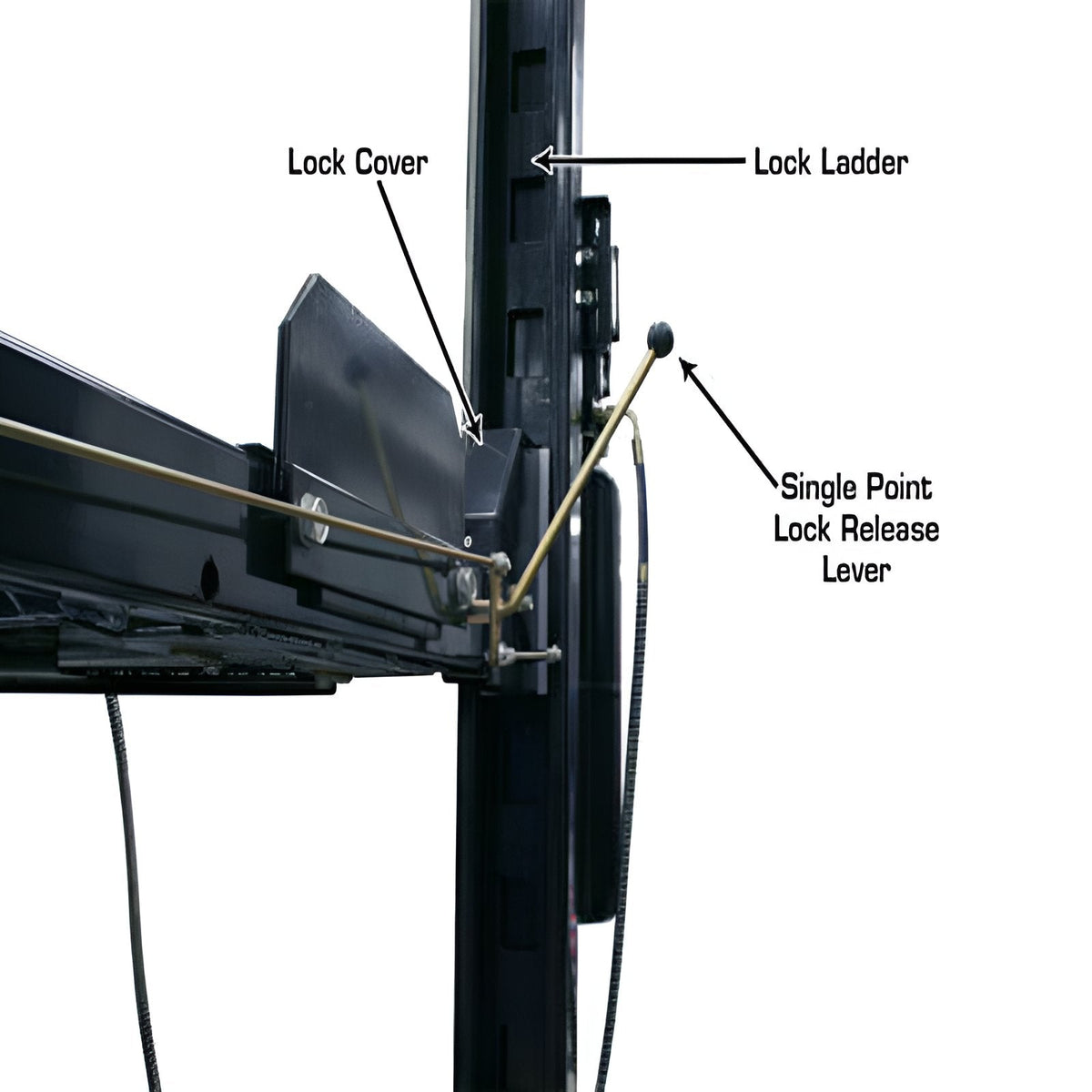 Atlas PRO8000EXT 4 Post Lift + (2) ProJack35 Sliding Jack Combo
