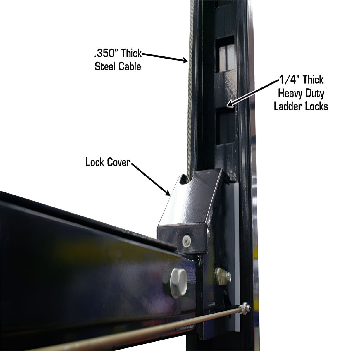Atlas PRO8000EXT-L 4 Post Lift + (2) RJ35 Sliding Jacks Combo