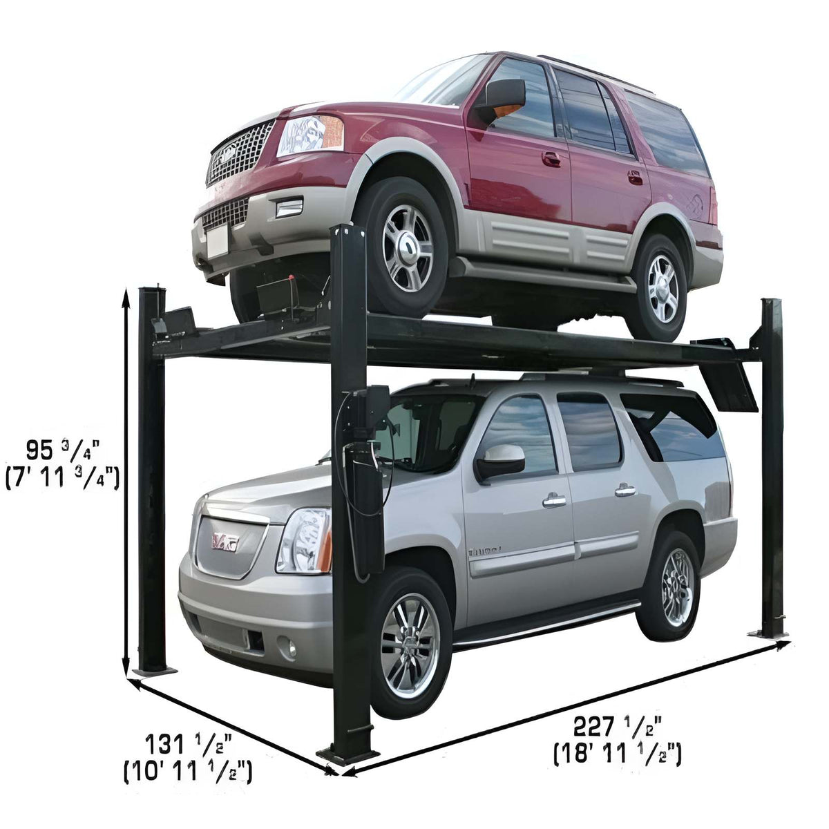 Atlas Garage Pro 9000 - 9,000lb Extra Large Vehicle Storage Lift