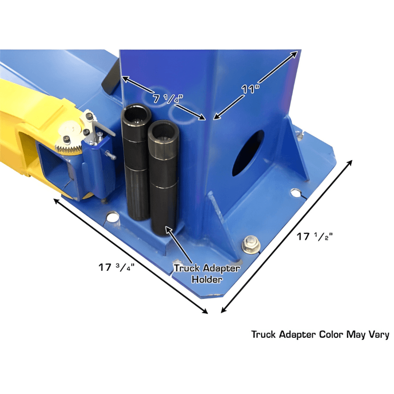 Atlas BP8000 2-Post Lift + Lawn Mower Adapter Combo