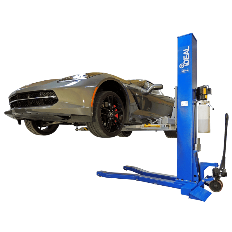 MSC-6KLP 6,000lb Single Post Car Lift - Portable