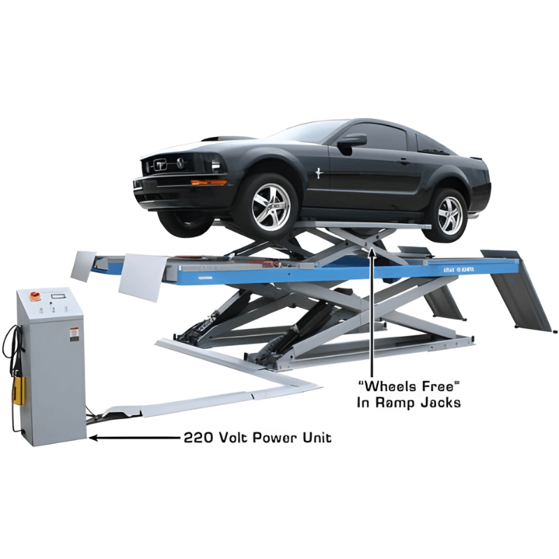 Atlas 12AWFSL-N 12,000 lb Alignment Double Scissor Lift