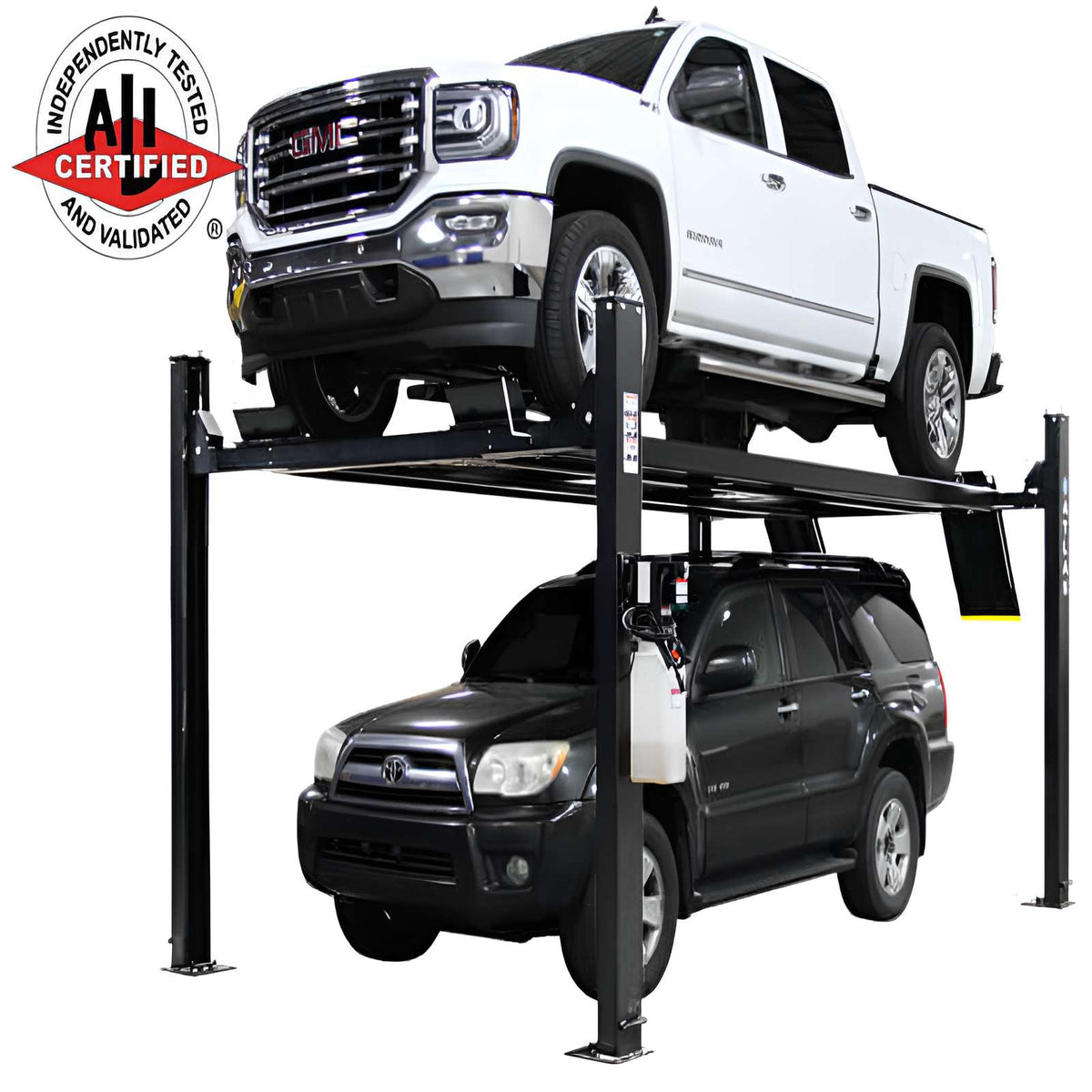 Atlas Apex 9, 9,000 lb 4 Post Vehicle Storage Lift - ALI Certified