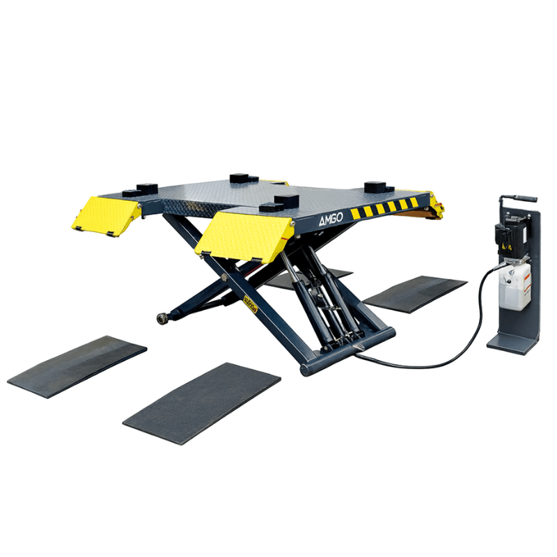 Amgo MRP06, 6,000lb Mid Rise Scissor Lift - Portable